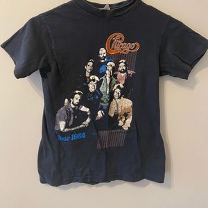 vintage chicago tour band tee